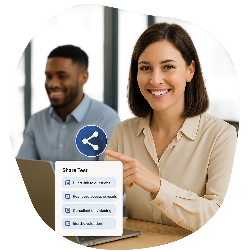 SAYVALUATION-Comparte-facilmente-tests-con-opciones-avanzadas